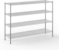 Regal Altair 21" Deep x 72" Wide x 54" Height Wire Shelving Kit | 4-Tier | NSF
