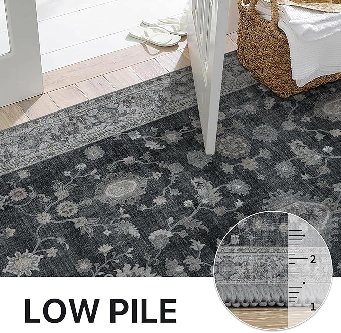 GENIMO Machine Washable 9x12 Area Rugs - Image 5