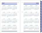 AT-A-GLANCE 2027 Desk Calendar Refill, Daily, 3.5" x 6", Standard, Loose-Leaf, QuickNotes (E5175027)