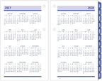 AT-A-GLANCE 2027 Desk Calendar Refill, Daily, 3.5" x 6", Standard, Loose-Leaf, QuickNotes (E5175027)