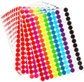Boao 2800 Pieces 3/4'' Round Dot Stickers, Circle Dot Coding Labels Multicolor, Polka Circle Assorted Colors Sticker for Classroom, Office or Family