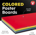 Hygloss Medium Colored Poster Board 11x14 - Image 2