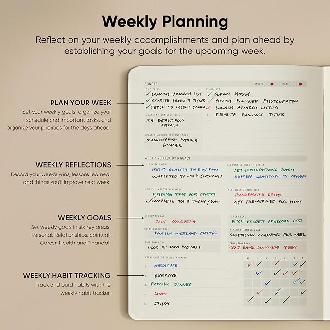 Undated, 2026 Planner, 8.5" x 11" - Image 4