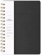 Oneirom Spiral Notebook-6.10" x 8.19" College Ruled Journal by Oneirom