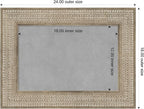 Amanti Art Silver Framed Magnetic Board 18x24 Small Vision Board - Image 4