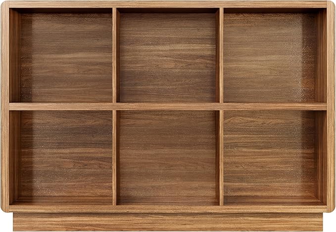 ChooChoo 6 Cube Storage Organizer, Wooden Bookcase - Image 9