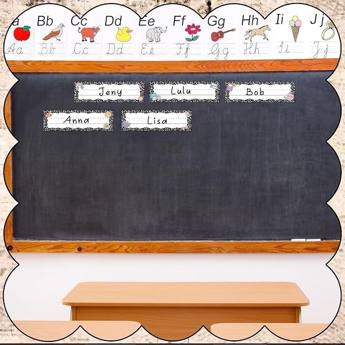 AmazingSpark 72 Pcs Composition Notebook School Name Tags - Image 7
