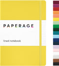 PAPERAGE Lined Journal Notebook, 160 Pages, Medium 5.6 in x 8 in by PAPERAGE