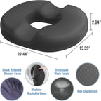 CloudBliss Donut Pillow Seat Cushion - Image 2