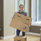Bankers Box Small Classic Moving Box 5 Pack, Reinforced Handles, Tape-Free - Image 4