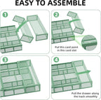 Marbrasse Expandable Desk Drawer Organizer, Mesh Drawer Organizer Tray - Image 7