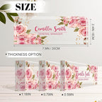 Personalized Name Plate for Desk, Custom Acrylic Desk Name Sign, Office - Image 3