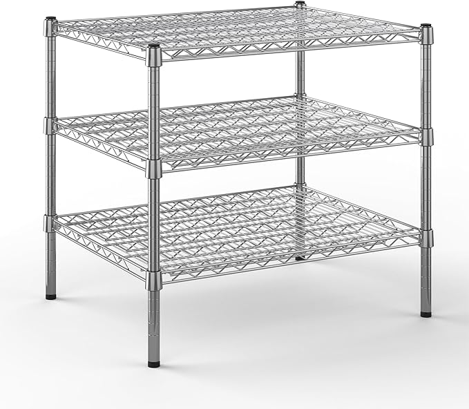Regal Altair 24" Deep x 30" Wide x 27" Height Wire Shelving Kit | 3-Tier | NSF by Regal+Altair