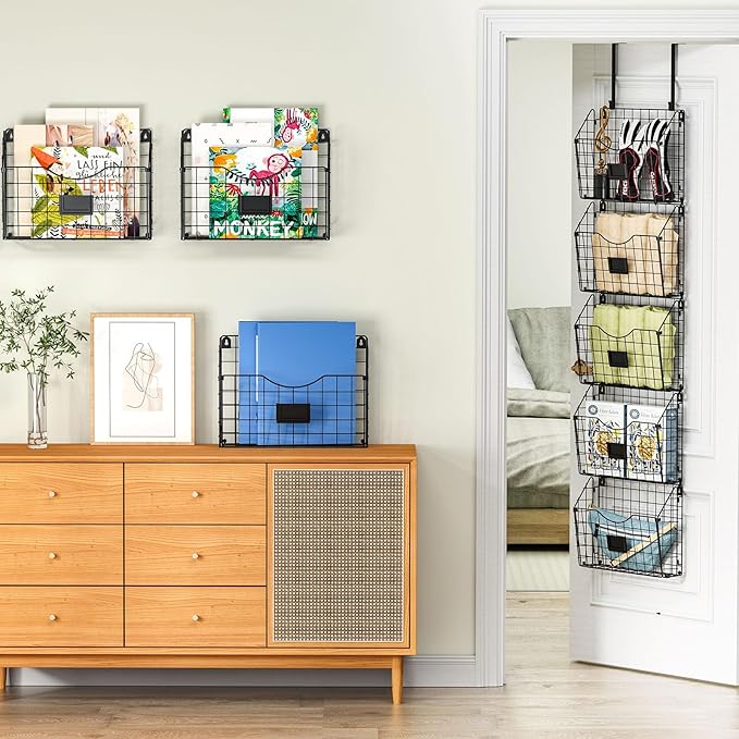 X-cosrack 3-Tier Hanging Wall Files Rack - Image 4