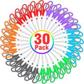 30 Pack Scissors Bulk, 8 Inch Sharp Scissors All Purpose by TooyBing