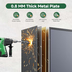 letaya metal storage cabinets with lock door and, view 9