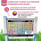 Weather-Proof Aluminum School Playground Communication Board - Image 2
