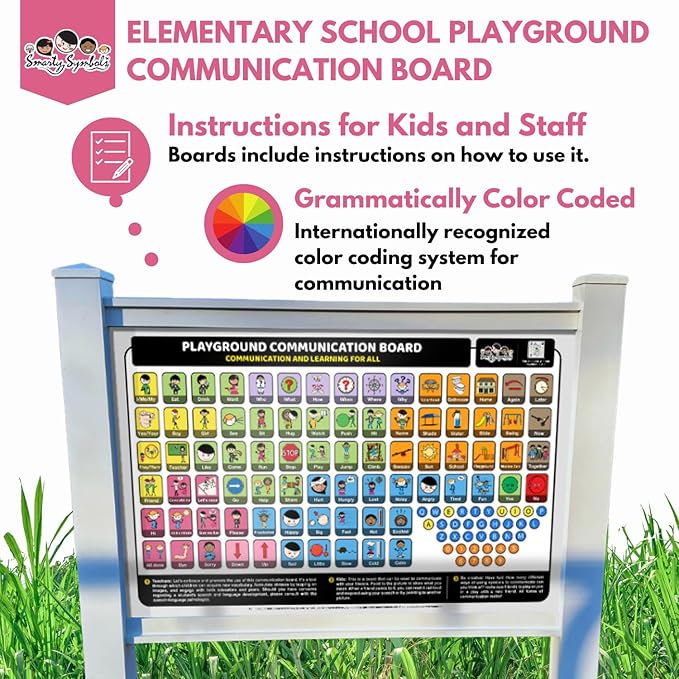 Weather-Proof Aluminum School Playground Communication Board - Image 2