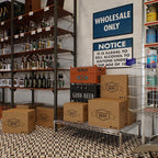 Regal Altair 24" Deep x 36" Wide x 8" Height Wire Shelving Kit | 1-Tier | NSF - Image 7