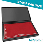 MaxMark Large Red Stamp Pad - Image 3