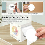 3 Inch Round Colored Dot Stickers, 4 Rolls in Dispenser Box - Image 3