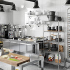 Regal Altair 18" Deep x 24" Wide x 64" Height Wire Shelving Kit | 5-Tier | NSF - Image 6