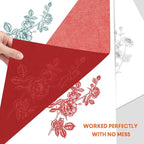 Red Carbon Paper for Tracing Graphite Transfer-Paper - Image 3