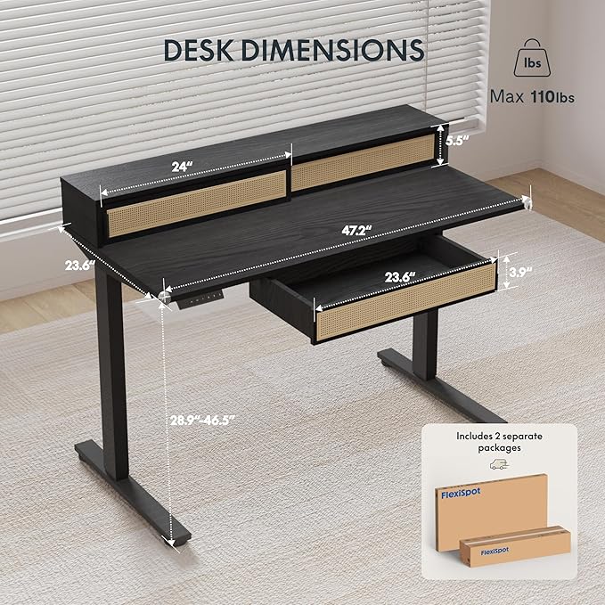 FLEXISPOT Q4 One-Piece Standing Desk - Image 3