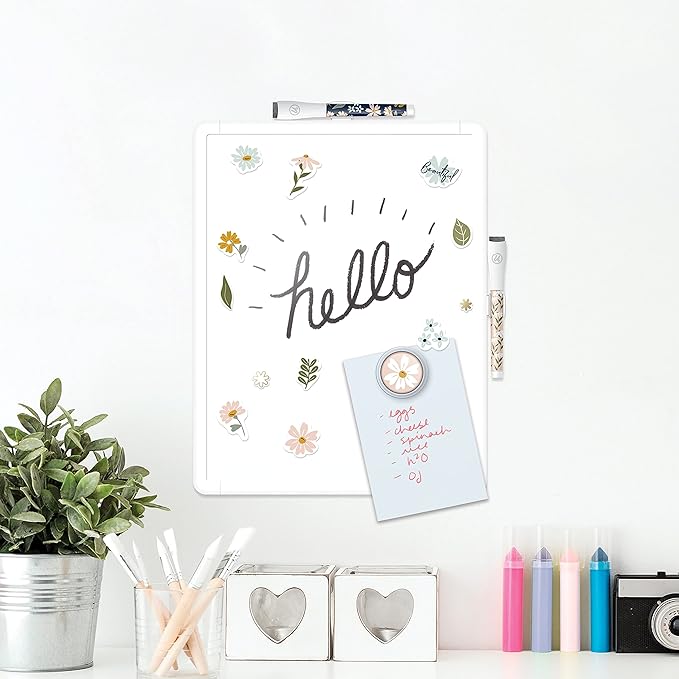 U Brands Contempo Magnetic Dry Erase Board White Board Kit, 11” x 14”, Fall - Image 7