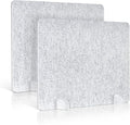 AMUSIGHT 2 Pack Acoustic Desk Dividers by AMUSIGHT