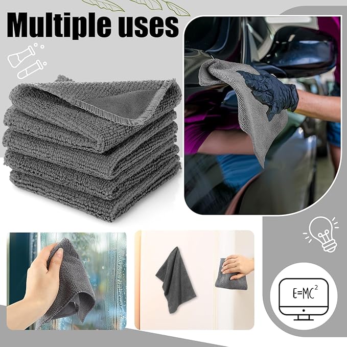 Fanfanwin 8 Pcs Magnetic Microfiber Cleaning Cloth Dry Erasers - Image 6