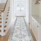 GENIMO Runner Rug 2x10, Machine Washable Vintage Runner Carpet, Non Slip - Image 9