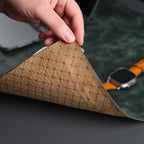 TORONATA Jersey Genuine Calfskin Leather Desk Pad, Office Desk Mat - Image 5