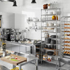 Regal Altair 14" Deep x 30" Wide x 96" Height Wire Shelving Kit | 10-Tier | NSF - Image 7
