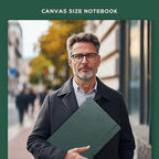 Beechmore Books A3 Sketchbook – 11.7x16.5 Premium Vegan Leather Bound Large - Image 7
