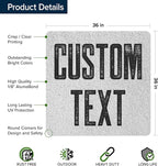 Custom Sign, Custom Street Sign, 11 Font Colors, 13 Font Styles, 4 Hole Options - Image 6