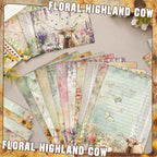 TaoBary 160 Pcs Stationery Paper Set 50 Double Sided Stationery Papers - Image 4