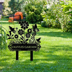 Custom Garden Sign | Personalized Garden Stake Metal Sign | Personalized Garden - Image 5