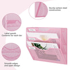 EasyPAG 3 Pocket Mesh Wall File Organizer, Hanging Paper Folder Holder - Image 3