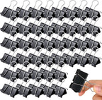 Yexiya 300 Pcs Large Binder Clips Bulk Big Paper Clamps Office Supplies Paper by Yexiya