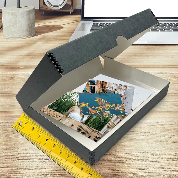 Golden State Art, Archival Folio Storage Box 9x12, Clamshell Design - Image 3