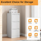 Bestoo 3-Drawer File Cabinet - Image 4
