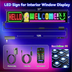 Large Programmable LED Sign, P5 Resolution Indoor Store LED Sign, - Image 3