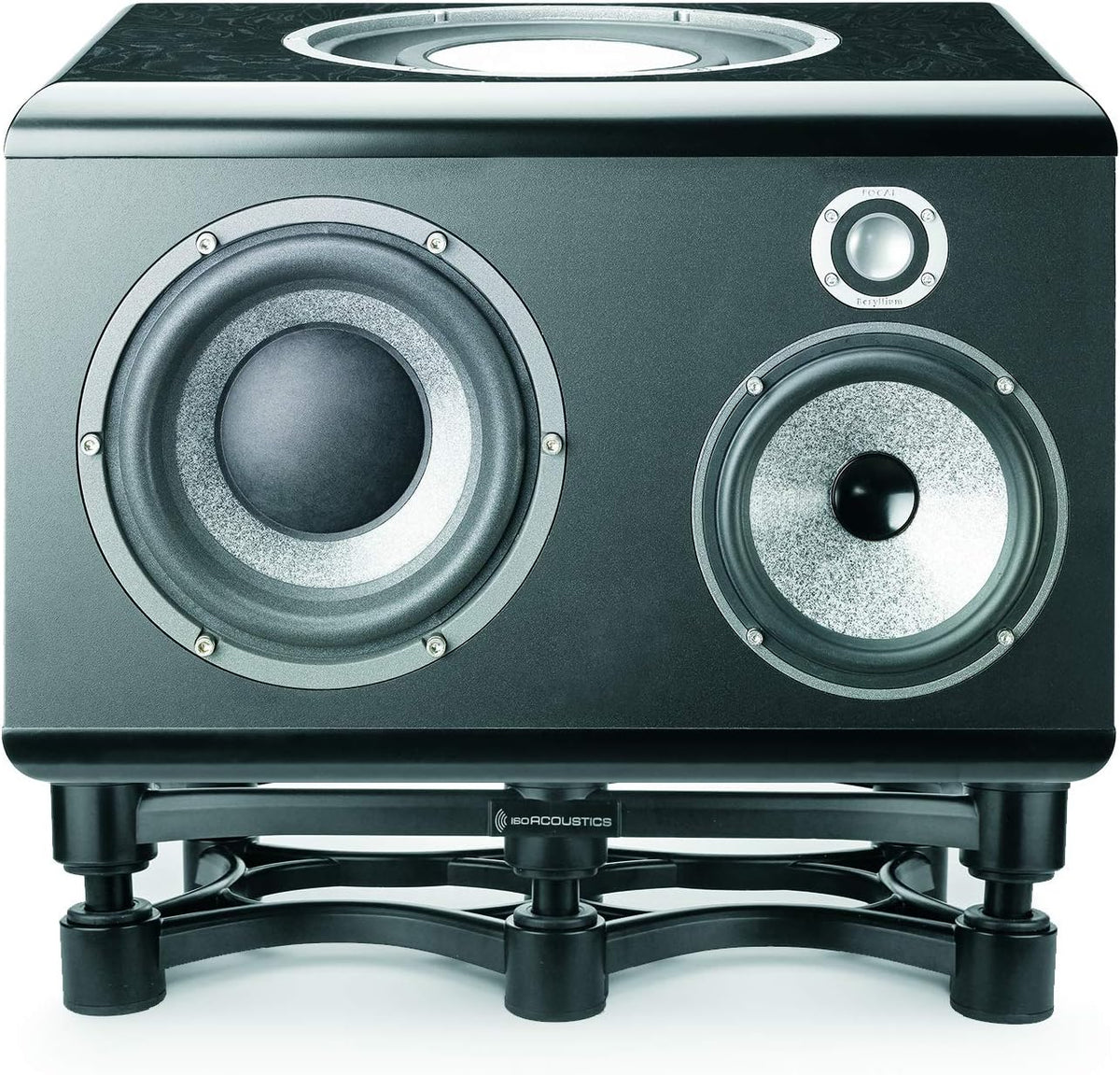 IsoAcoustics Iso-Stand Series Speaker Isolation Stands with Tilt Adjustment: ...
