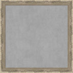 Amanti Art Silver Framed Magnetic Board 14x14 X-Small Vision Board by AmantiArt