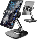AboveTEK Tablet Stand Holder, Stylish Aluminum iPad Stands, Foldable 360° by AboveTEK