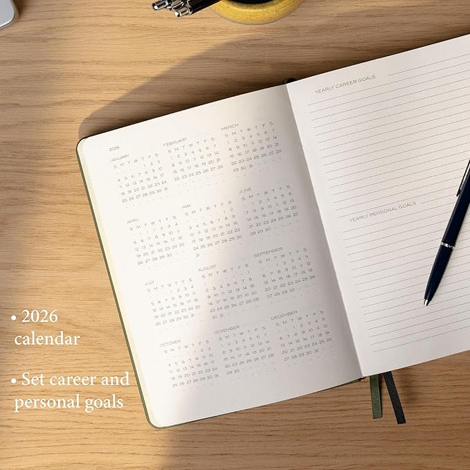 Anecdote 2026 Planner: 52 Week Daily Planner, Monthly & Weekly Workflow - Image 3