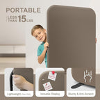 DECOLAB Standing Room Partition, Space Privacy Divider, Portable Wall Panel - Image 4
