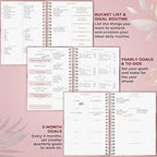 PLANBERRY Large Hourly Schedule Planner Premium – Undated Organizer - Image 5