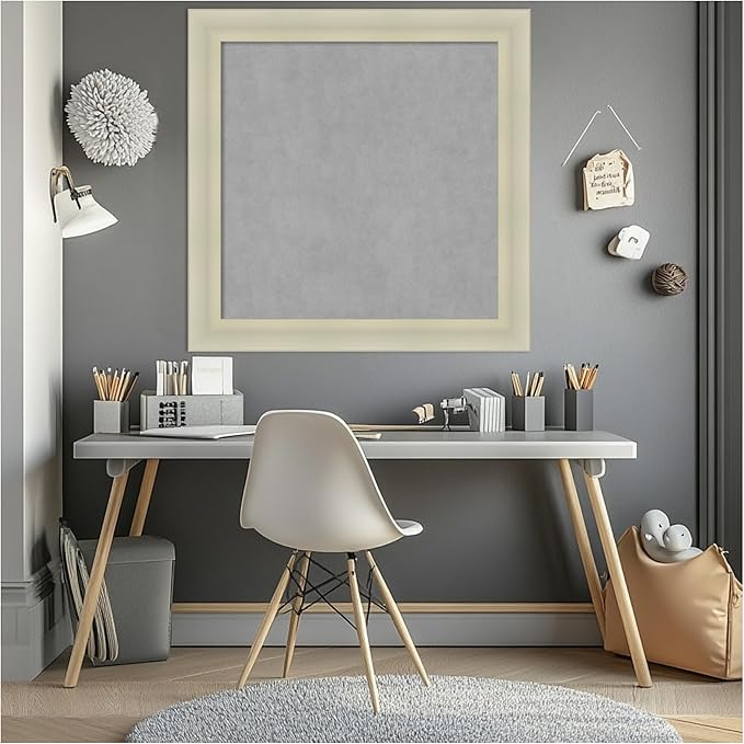 Amanti Art Silver Framed Magnetic Board 29x29 Medium Vision Board - Image 5